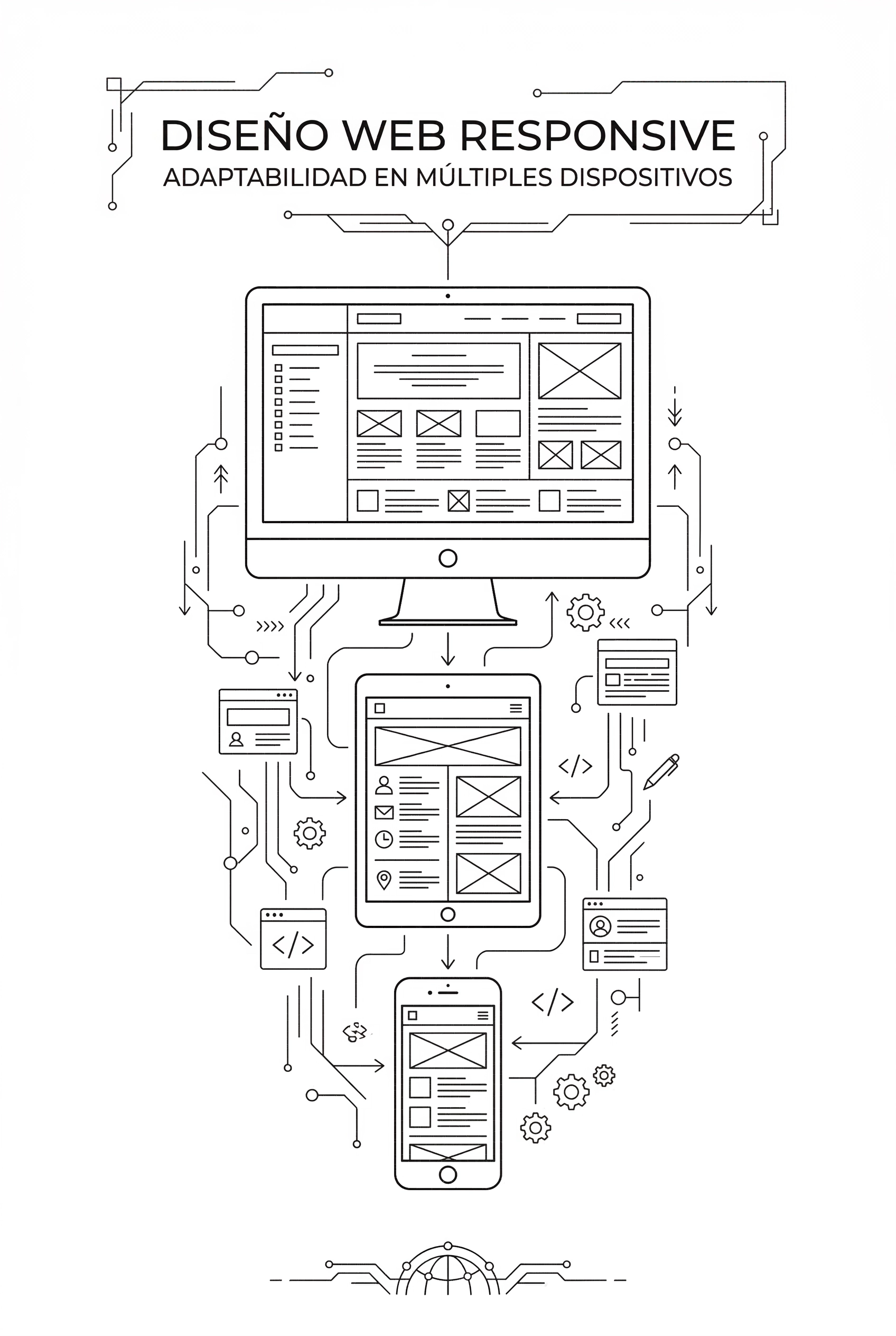 Diseño web responsive, adaptable a múltiples dispositivos