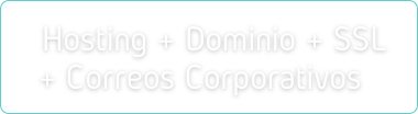 hosting + dominios + ssl+ correos